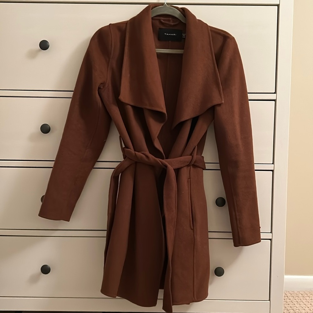 Tahari Wrap Coat